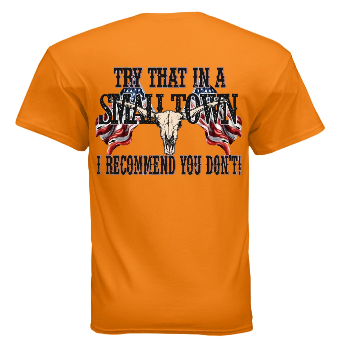SAFETY ORANGE - BACK