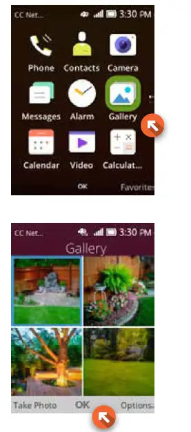 NEW Consumer Cellular - Alcatel Go Flip 4044L 4G Lte 4G 2MP - Flip Phone - Black