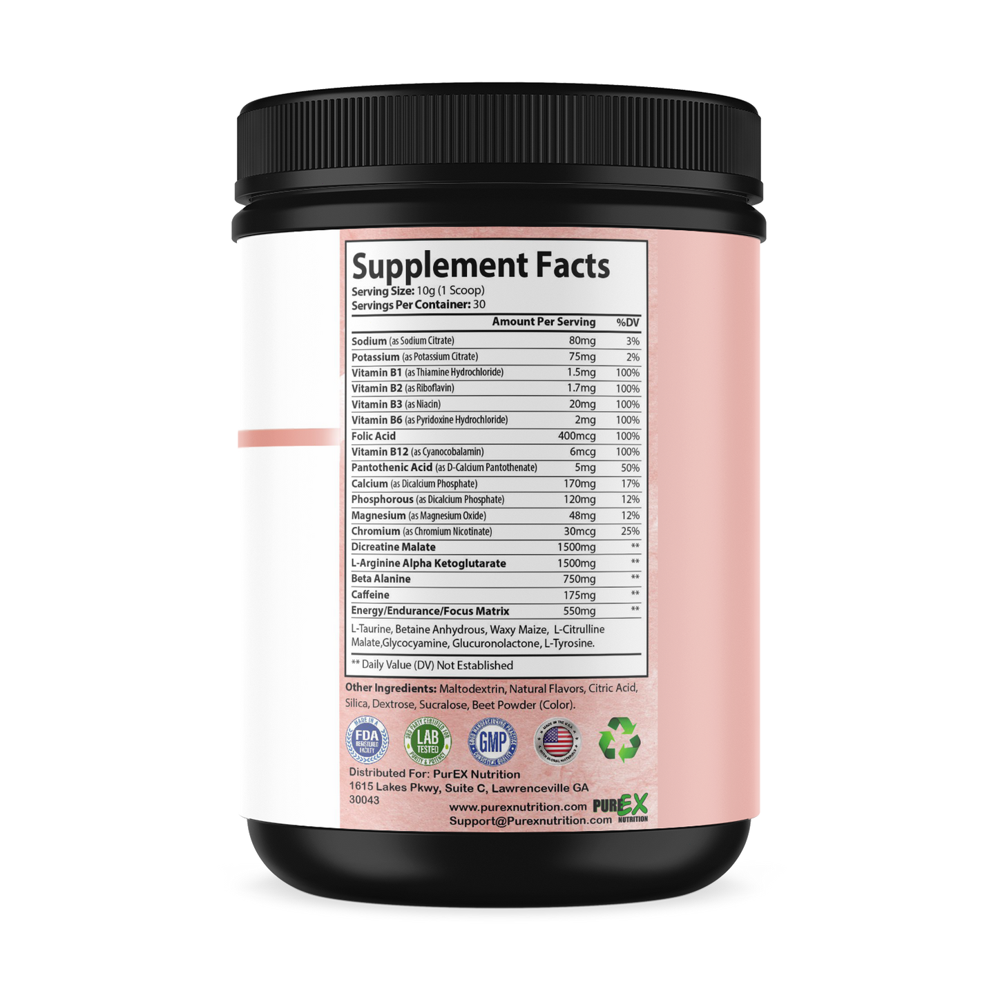 Pure Energy AMINO ACIDS Honeydew Watermelon
