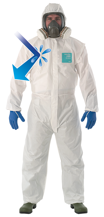 MICROCHEM® by AlphaTec® 2000 COMFORT Superior, breathable microporous laminate chemical-protective suit