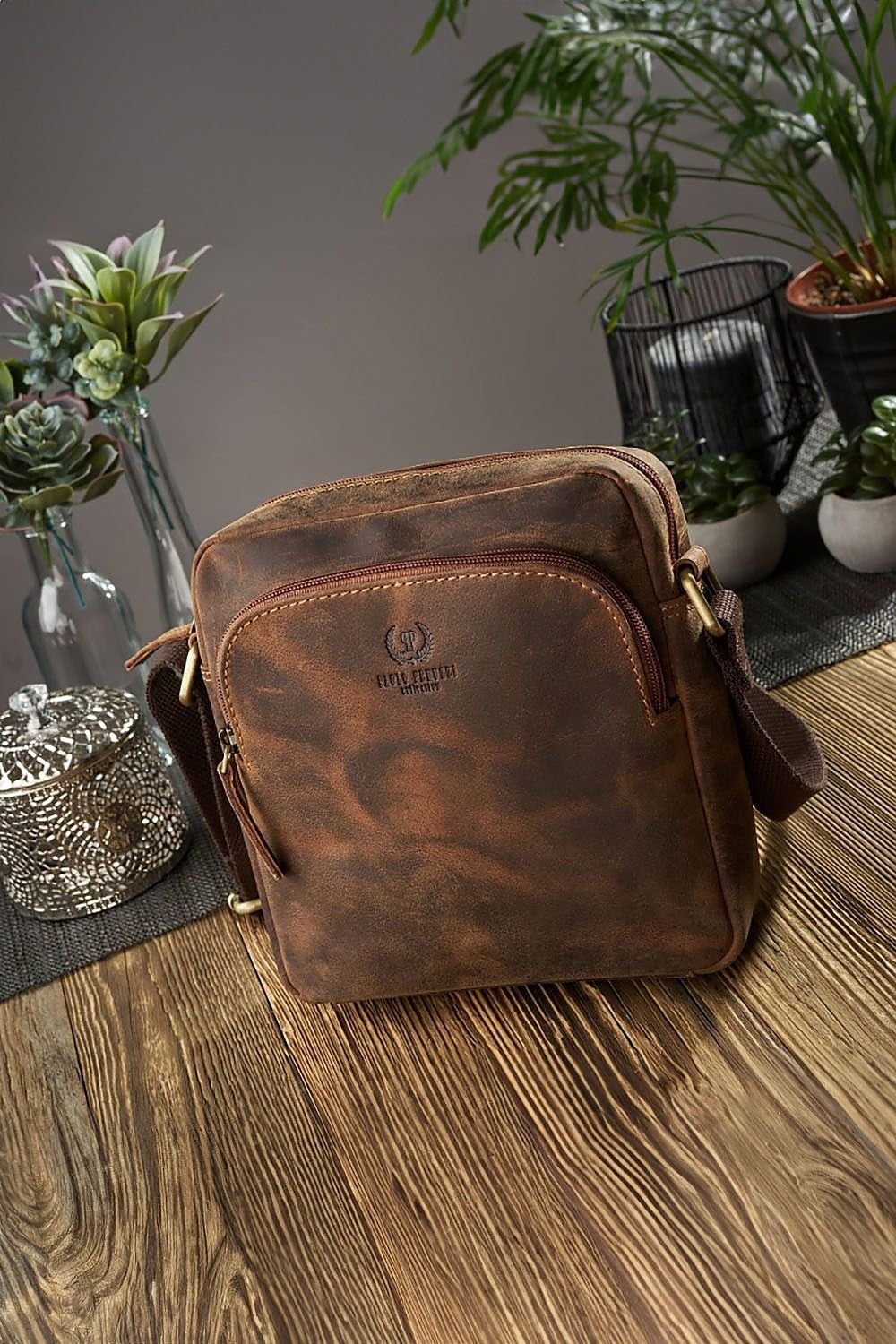 Amazing Natural leather bag by Galanter. Buy now, before they are gone