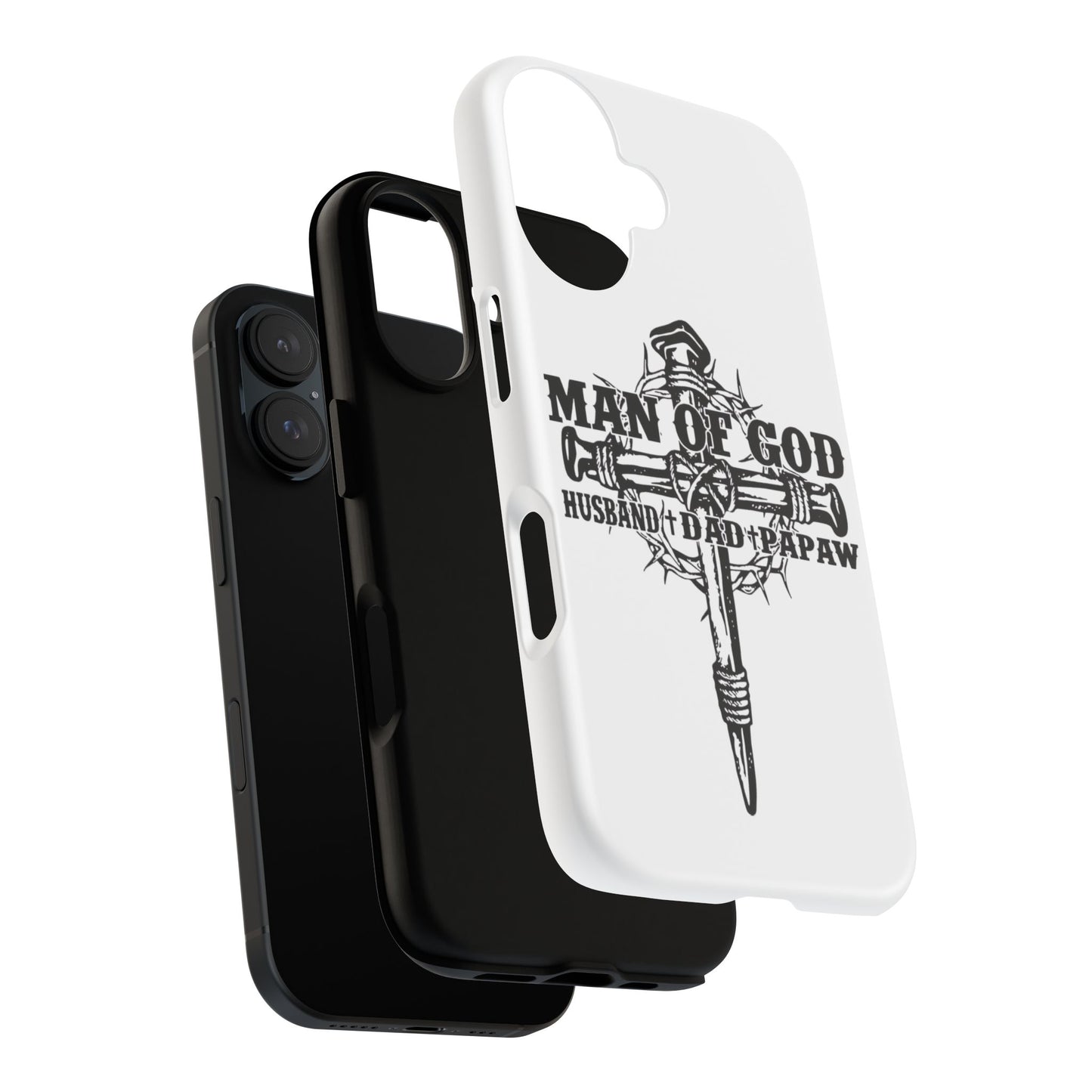 Man of God Tough Phone Case - Perfect Gift for Dads, Husbands & Papa, Faith-Inspired Accessory, Protective Cover for Men, Christian [...]