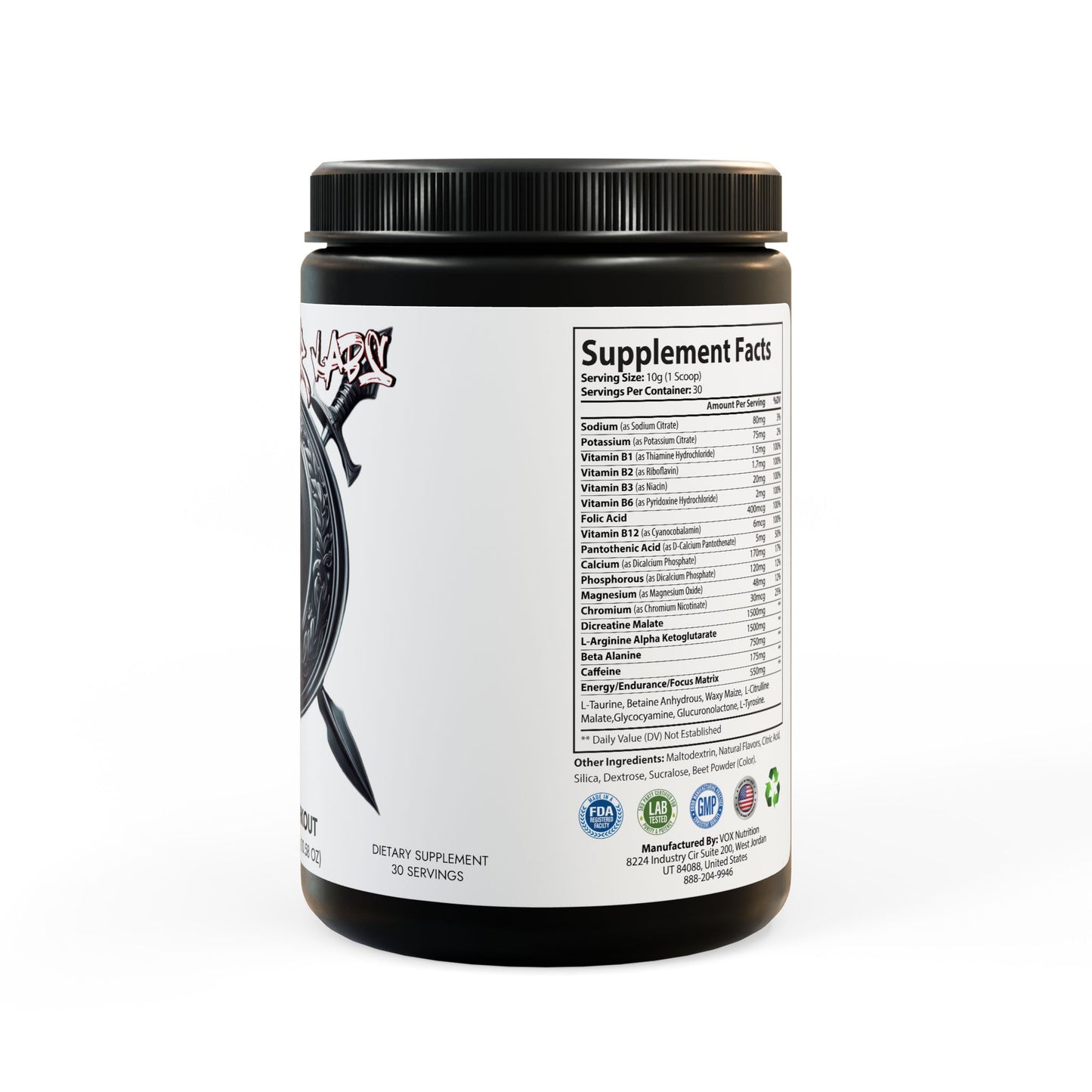 Pre-Workout Supplement, Watermelon (300g, 10.58oz)