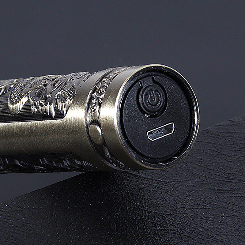 Vintage Men’s Hair Clipper with Interchangeable Guide Combs- USB Charging_9