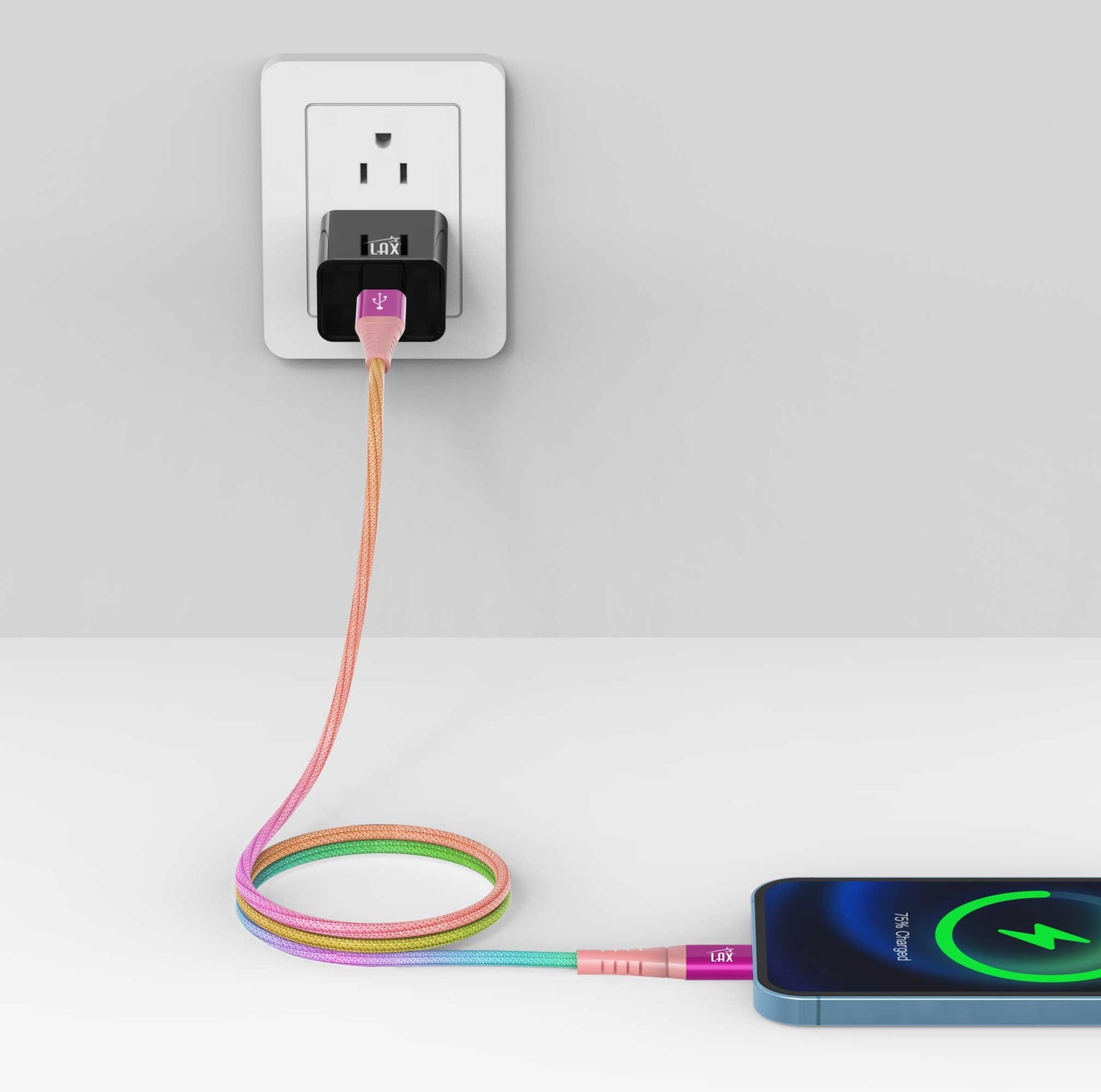 Apple MFi Certified Lightning to USB-C Cable (10ft)