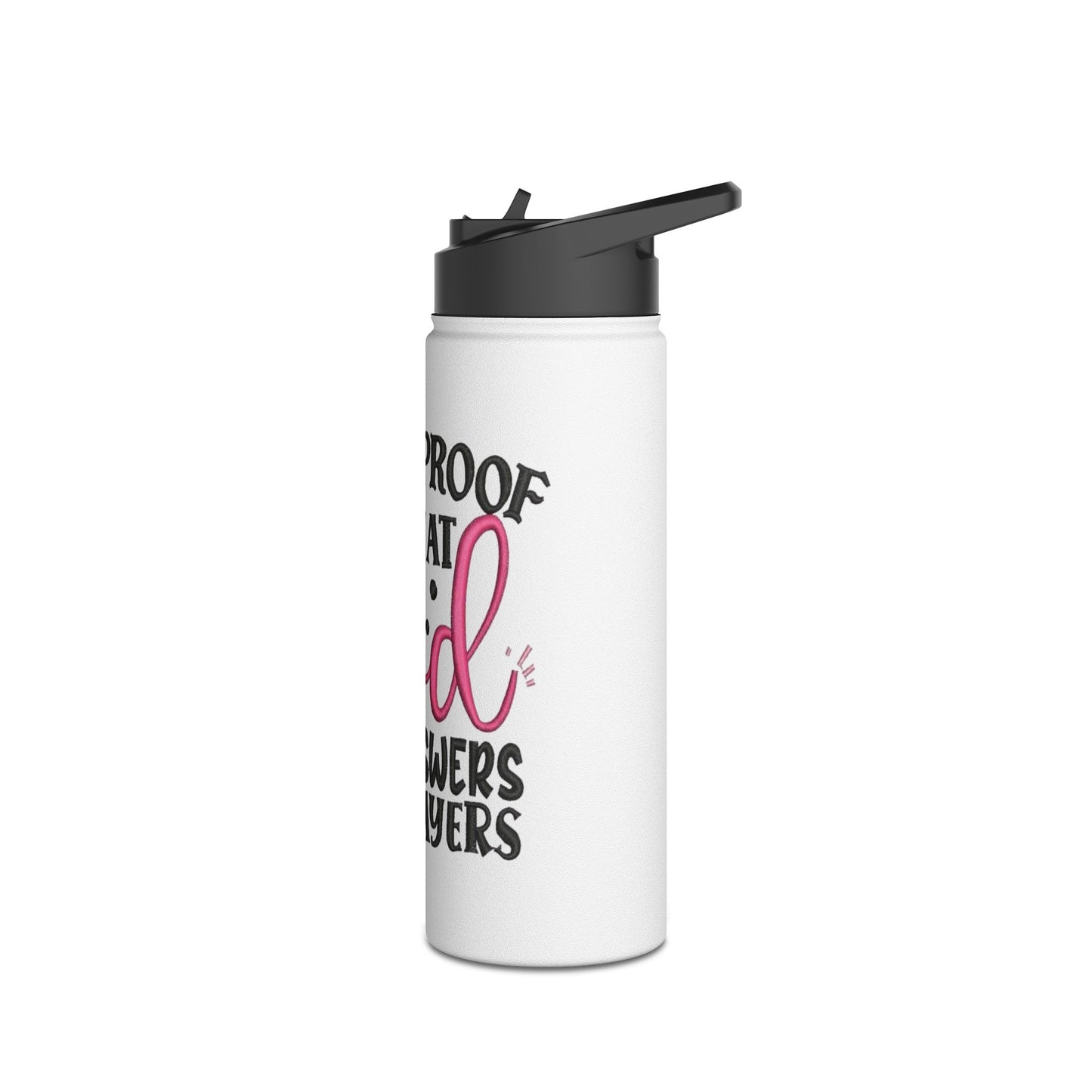 Faith-Inspired Stainless Steel Water Bottle - Biblical Design, Reusable Hydration, Prayer Motivational Gift, Eco-Friendly Travel, [...]