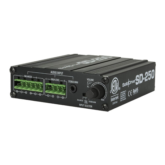 Solid-Drive 50 Watts Per Channel Class D Amplifier The Solid-Drive SD-250