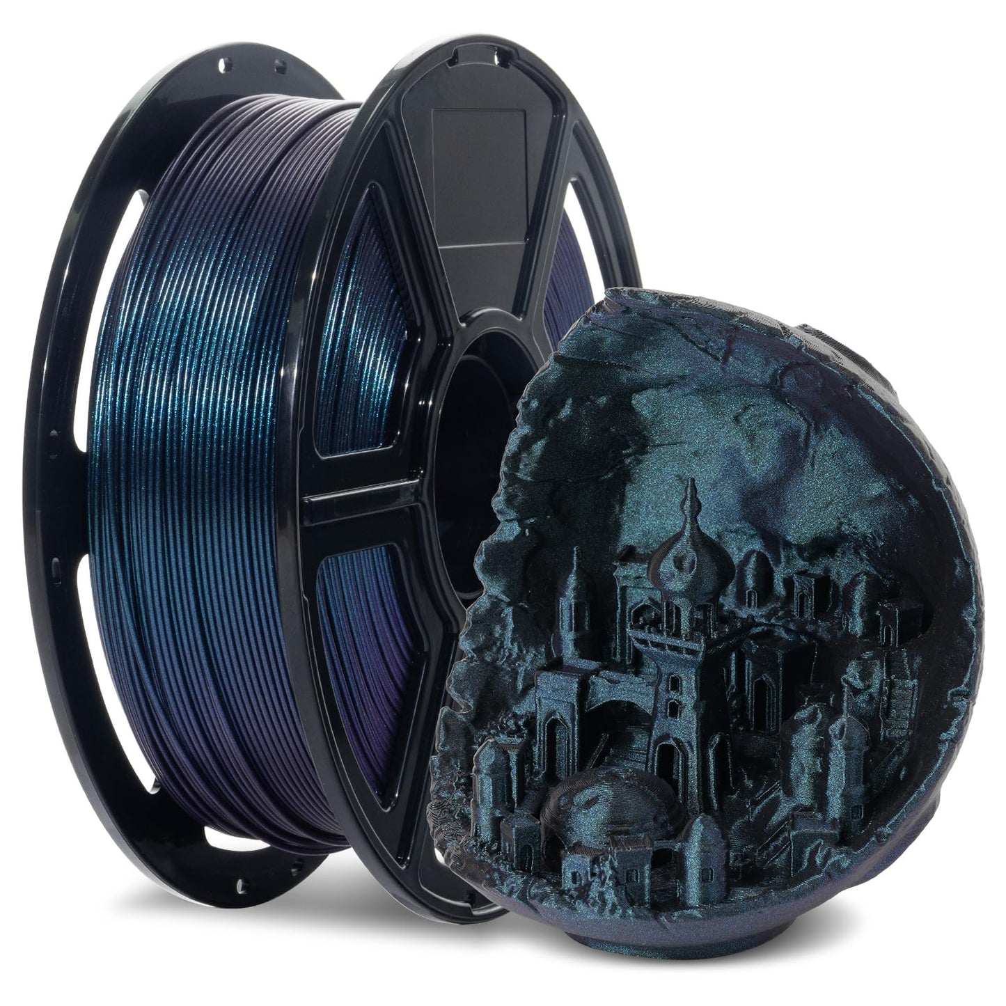 FLASHFORGE Rapid PLA Filament 1.75mm Ruby Red, 500mm/s High Speed Printing, 3D Printer Filament 1kg Spool, Dimensional Accuracy +/- 0.02mm, Enjoy Exceptional Print Quality