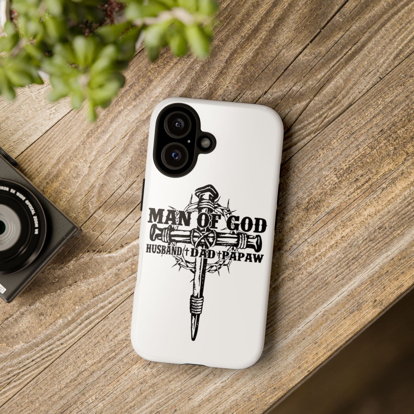 Man of God Tough Phone Case - Perfect Gift for Dads, Husbands & Papa, Faith-Inspired Accessory, Protective Cover for Men, Christian [...]