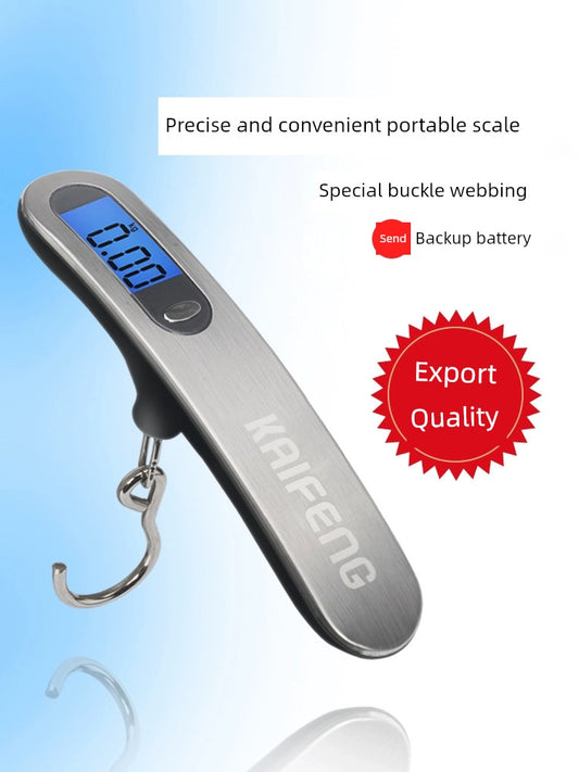 Travel Luggage Scale Portable Electronic Scale Mini Small Portable High-Precision Hand Scale Small Scale Express Spring Scale
