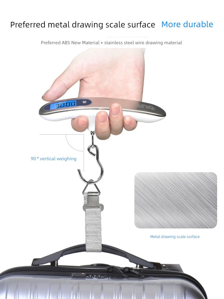 Travel Luggage Scale Portable Electronic Scale Mini Small Portable High-Precision Hand Scale Small Scale Express Spring Scale