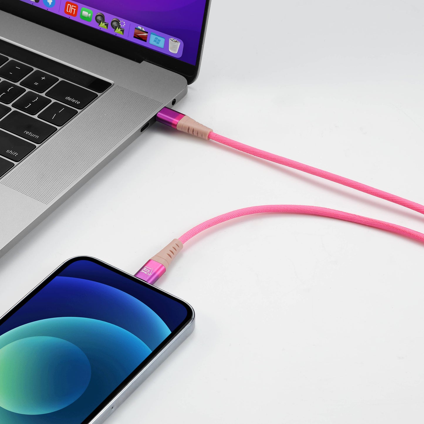 Apple MFi Certified Lightning to USB-C Cable (10ft)