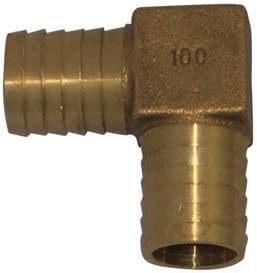 Campbell Rlb4tlf Brass Insert Elbow, 90 Degree