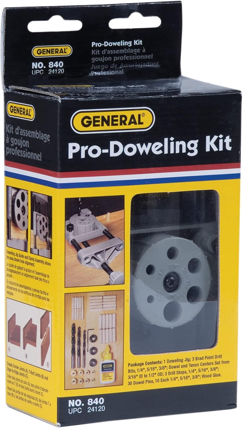 General Tools 840 Pro Doweling Kit
