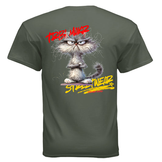 MILITARY GREEN - BACK