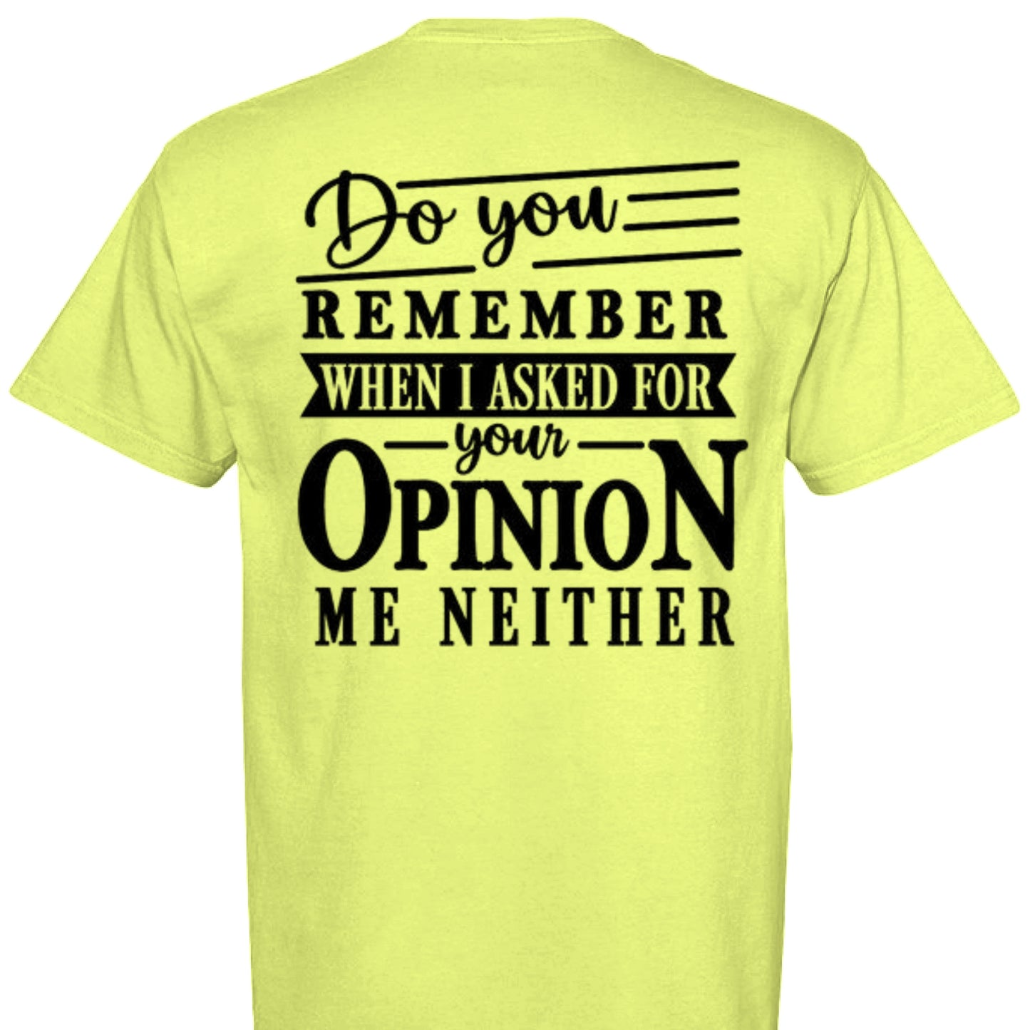 Neon Lemon - BACK