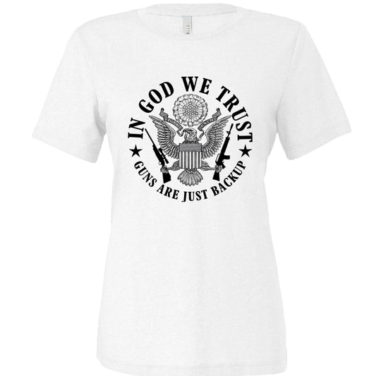 SOLID WHT TRIBELND - FRONT