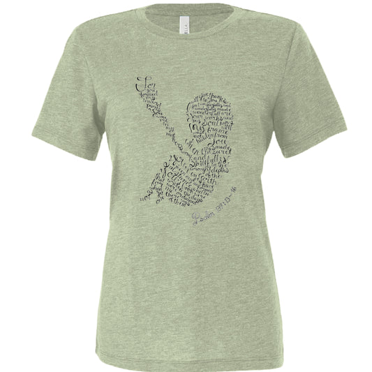 Spring Green Triblend - FRONT