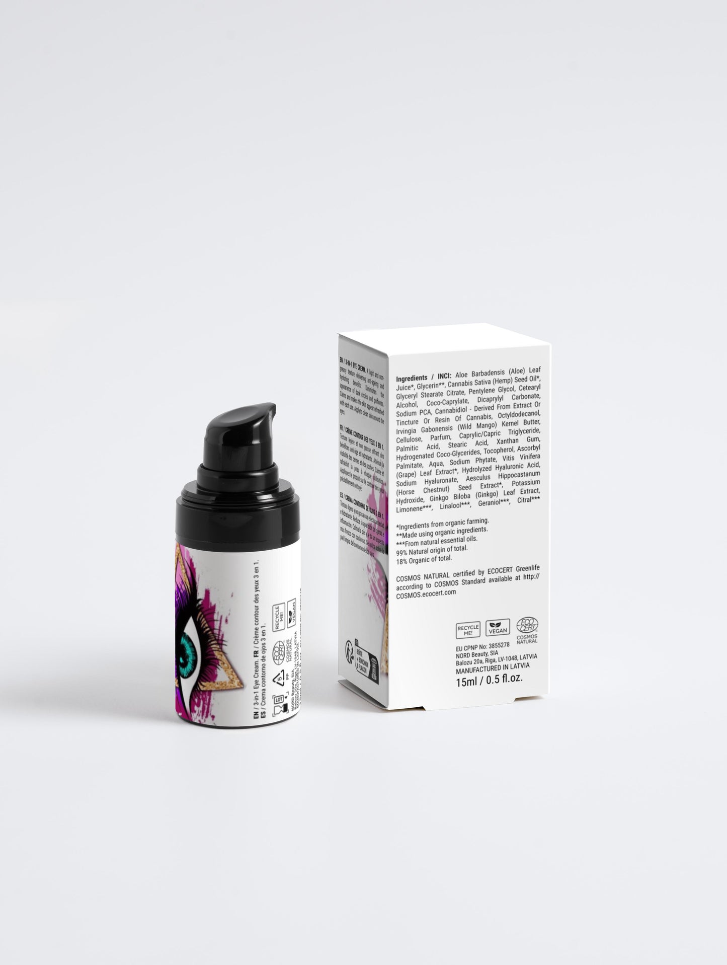 3-in-1 Eye Cream for Men by VYVANT
