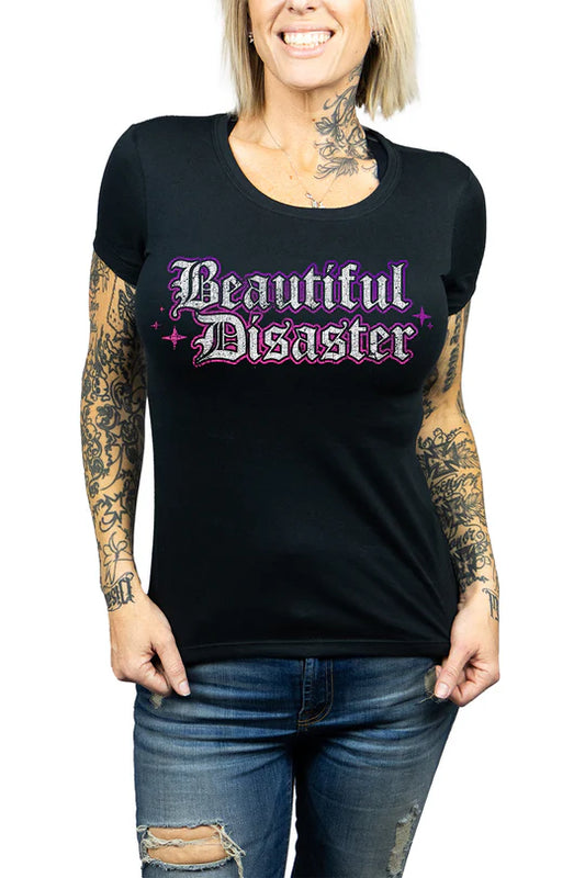 B-D OUT OF THE DARKNESS SCOOP TEES