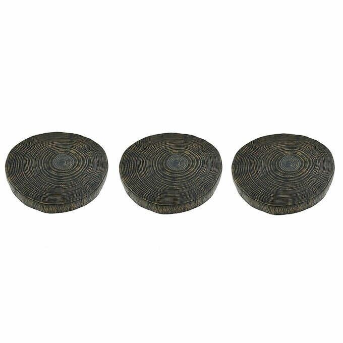 BRAND NEW Stone Composite Stepping Stones, 6-pack