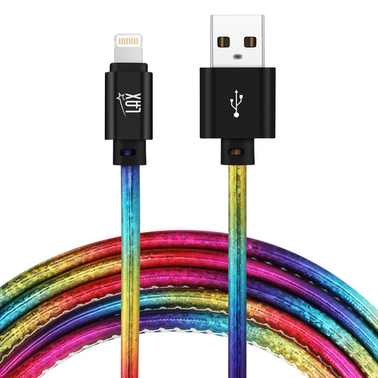 Vegan Leather Apple MFI Certified Lightning Cable